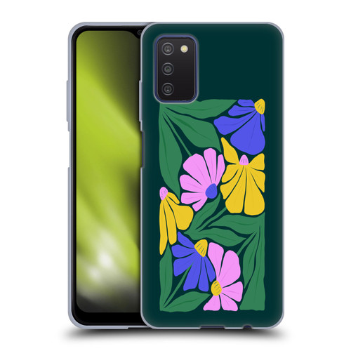 Ayeyokp Plants And Flowers Summer Foliage Flowers Matisse Soft Gel Case for Samsung Galaxy A03s (2021)