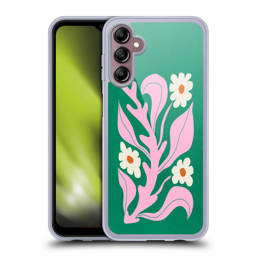 Ayeyokp Plants And Flowers Green Les Fleurs Color Soft Gel Case for Samsung Galaxy A14 5G