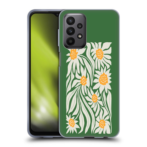 Ayeyokp Plants And Flowers Sunflowers Green Soft Gel Case for Samsung Galaxy A23 / 5G (2022)