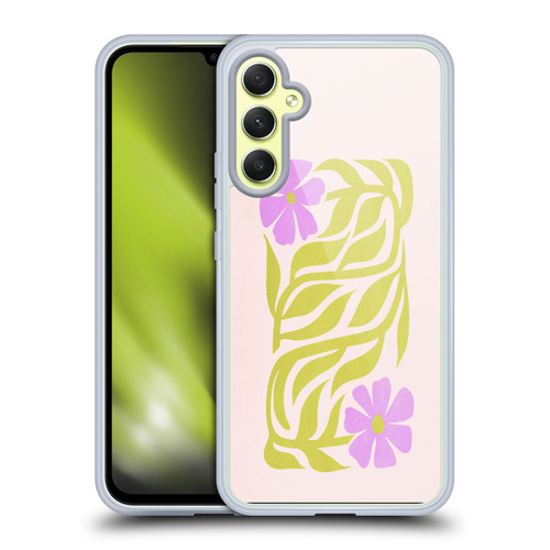 Ayeyokp Plants And Flowers Flower Market Les Fleurs Color Soft Gel Case for Samsung Galaxy A34 5G