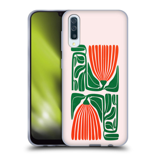 Ayeyokp Plants And Flowers Beige Les Fleurs Color Soft Gel Case for Samsung Galaxy A50/A30s (2019)
