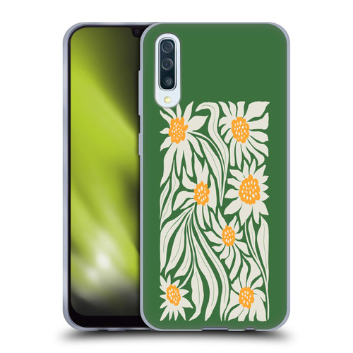 Ayeyokp Plants And Flowers Sunflowers Green Soft Gel Case for Samsung Galaxy A50/A30s (2019)