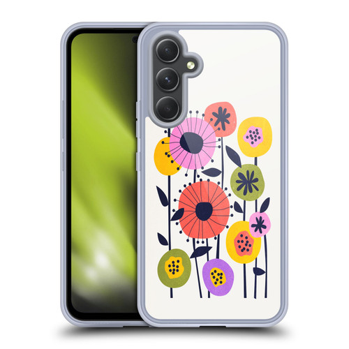 Ayeyokp Plants And Flowers Minimal Flower Market Soft Gel Case for Samsung Galaxy A54 5G