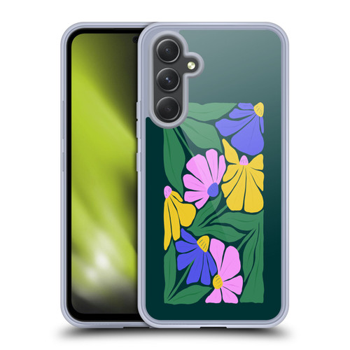 Ayeyokp Plants And Flowers Summer Foliage Flowers Matisse Soft Gel Case for Samsung Galaxy A54 5G