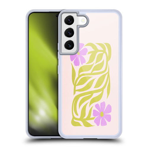 Ayeyokp Plants And Flowers Flower Market Les Fleurs Color Soft Gel Case for Samsung Galaxy S22 5G