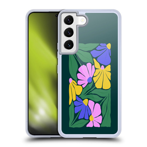 Ayeyokp Plants And Flowers Summer Foliage Flowers Matisse Soft Gel Case for Samsung Galaxy S22 5G