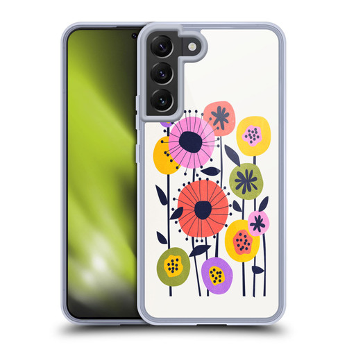 Ayeyokp Plants And Flowers Minimal Flower Market Soft Gel Case for Samsung Galaxy S22+ 5G