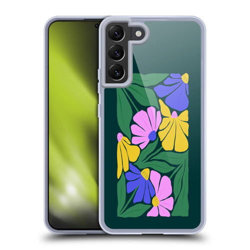 Ayeyokp Plants And Flowers Summer Foliage Flowers Matisse Soft Gel Case for Samsung Galaxy S22+ 5G