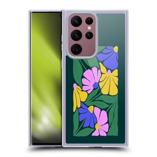 Ayeyokp Plants And Flowers Summer Foliage Flowers Matisse Soft Gel Case for Samsung Galaxy S22 Ultra 5G