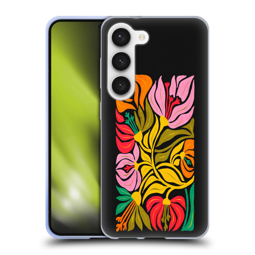 Ayeyokp Plants And Flowers Flor De Mar Flower Market Soft Gel Case for Samsung Galaxy S23 5G
