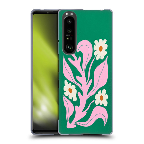 Ayeyokp Plants And Flowers Green Les Fleurs Color Soft Gel Case for Sony Xperia 1 III