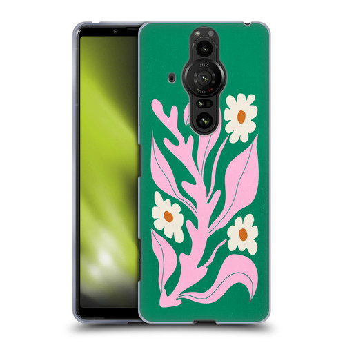 Ayeyokp Plants And Flowers Green Les Fleurs Color Soft Gel Case for Sony Xperia Pro-I