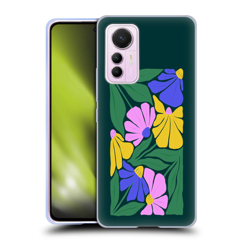 Ayeyokp Plants And Flowers Summer Foliage Flowers Matisse Soft Gel Case for Xiaomi 12 Lite