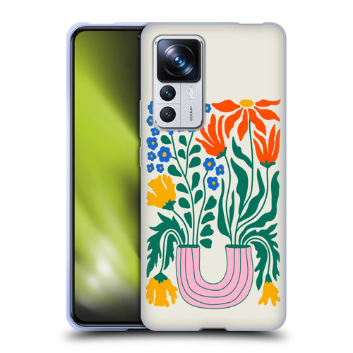 Ayeyokp Plants And Flowers Withering Flower Market Soft Gel Case for Xiaomi 12T Pro