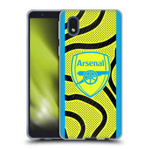 Arsenal FC 2023/24 Crest Kit Away Soft Gel Case for Samsung Galaxy A01 Core (2020)