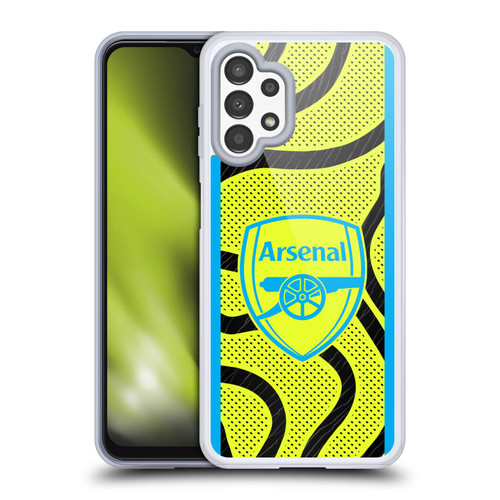 Arsenal FC 2023/24 Crest Kit Away Soft Gel Case for Samsung Galaxy A13 (2022)