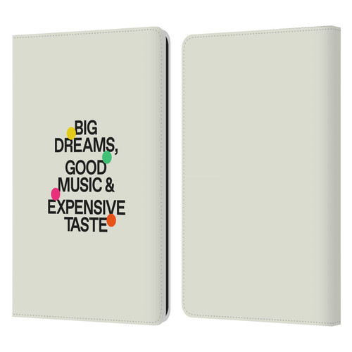 Ayeyokp Pop Big Dreams, Good Music Leather Book Wallet Case Cover For Amazon Kindle Paperwhite 1 / 2 / 3