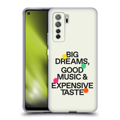 Ayeyokp Pop Big Dreams, Good Music Soft Gel Case for Huawei Nova 7 SE/P40 Lite 5G