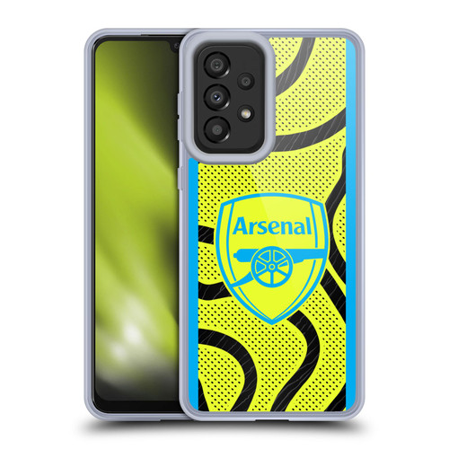 Arsenal FC 2023/24 Crest Kit Away Soft Gel Case for Samsung Galaxy A33 5G (2022)