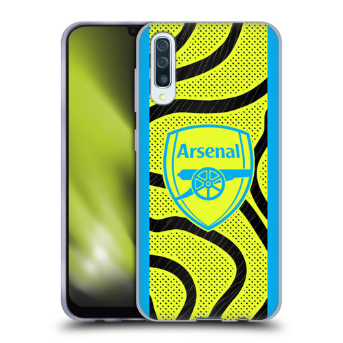 Arsenal FC 2023/24 Crest Kit Away Soft Gel Case for Samsung Galaxy A50/A30s (2019)