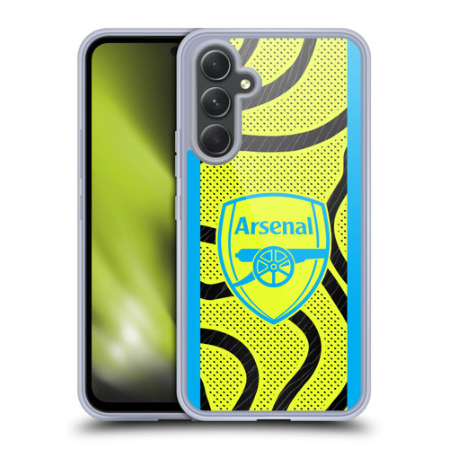 Arsenal FC 2023/24 Crest Kit Away Soft Gel Case for Samsung Galaxy A54 5G