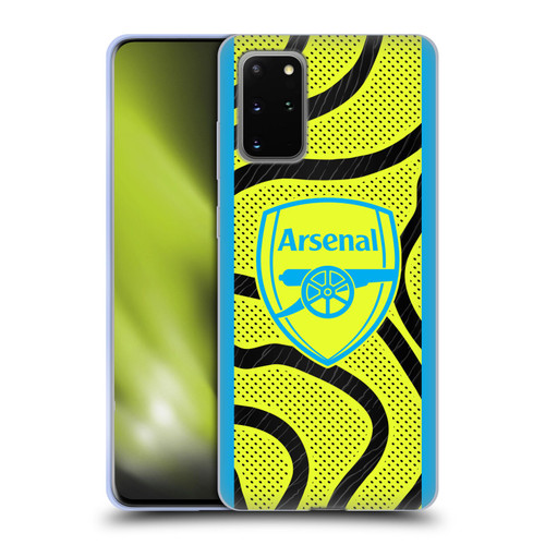 Arsenal FC 2023/24 Crest Kit Away Soft Gel Case for Samsung Galaxy S20+ / S20+ 5G
