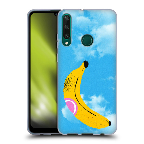 Ayeyokp Pop Banana Pop Art Sky Soft Gel Case for Huawei Y6p