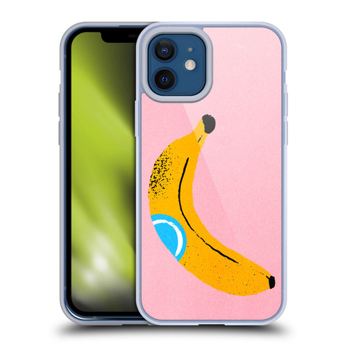 Ayeyokp Pop Banana Pop Art Soft Gel Case for Apple iPhone 12 / iPhone 12 Pro