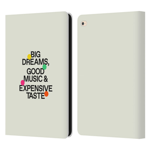 Ayeyokp Pop Big Dreams, Good Music Leather Book Wallet Case Cover For Apple iPad Air 2 (2014)
