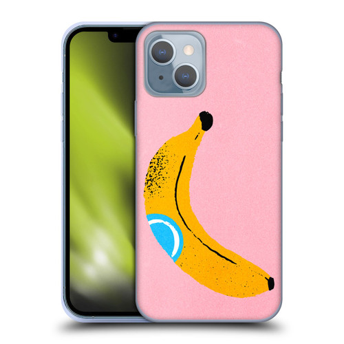 Ayeyokp Pop Banana Pop Art Soft Gel Case for Apple iPhone 14