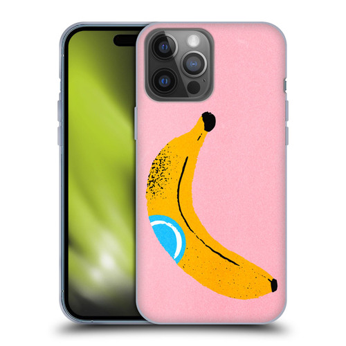 Ayeyokp Pop Banana Pop Art Soft Gel Case for Apple iPhone 14 Pro Max