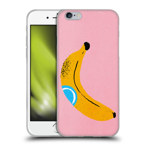 Ayeyokp Pop Banana Pop Art Soft Gel Case for Apple iPhone 6 / iPhone 6s
