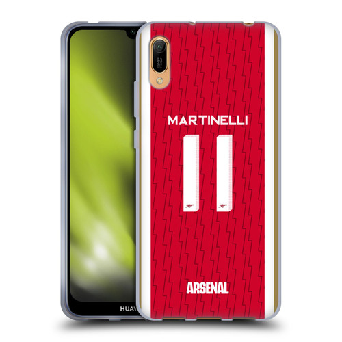 Arsenal FC 2023/24 Players Home Kit Gabriel Soft Gel Case for Huawei Y6 Pro (2019)