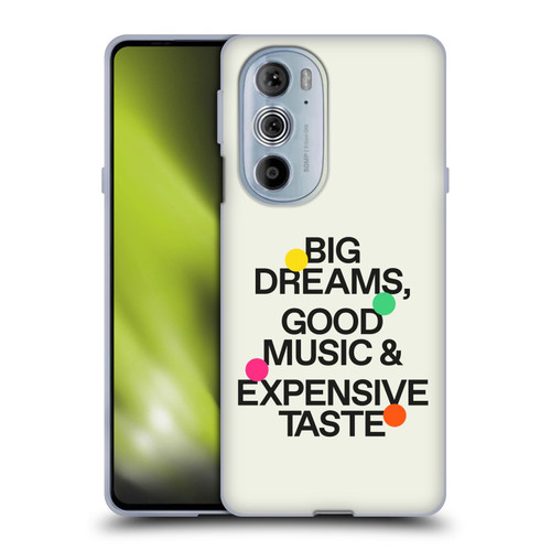 Ayeyokp Pop Big Dreams, Good Music Soft Gel Case for Motorola Edge X30
