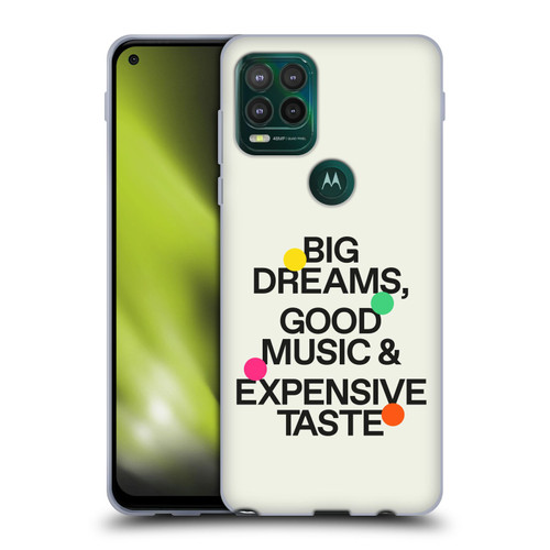 Ayeyokp Pop Big Dreams, Good Music Soft Gel Case for Motorola Moto G Stylus 5G 2021