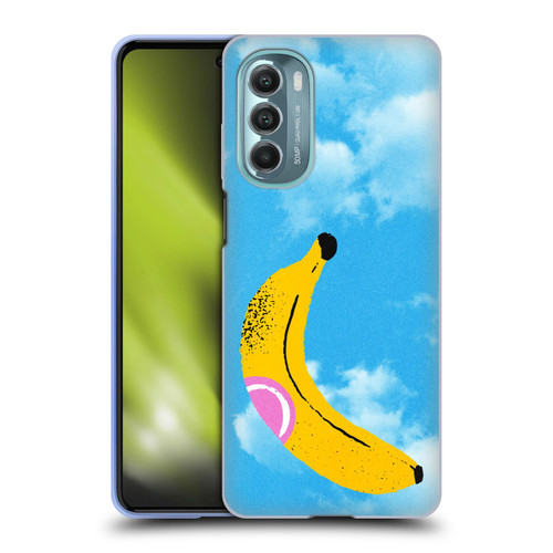 Ayeyokp Pop Banana Pop Art Sky Soft Gel Case for Motorola Moto G Stylus 5G (2022)