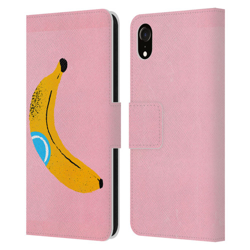 Ayeyokp Pop Banana Pop Art Leather Book Wallet Case Cover For Apple iPhone XR