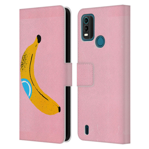 Ayeyokp Pop Banana Pop Art Leather Book Wallet Case Cover For Nokia G11 Plus