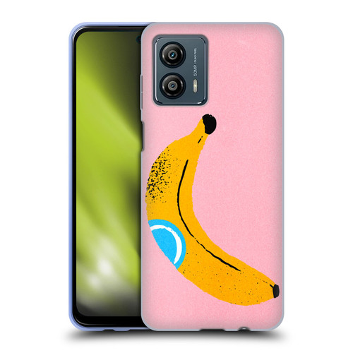 Ayeyokp Pop Banana Pop Art Soft Gel Case for Motorola Moto G53 5G