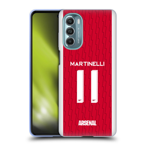 Arsenal FC 2023/24 Players Home Kit Gabriel Soft Gel Case for Motorola Moto G Stylus 5G (2022)
