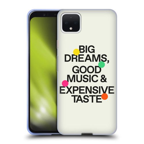 Ayeyokp Pop Big Dreams, Good Music Soft Gel Case for Google Pixel 4 XL