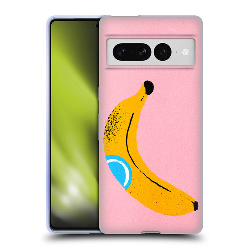 Ayeyokp Pop Banana Pop Art Soft Gel Case for Google Pixel 7 Pro