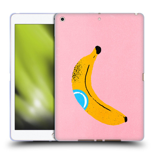 Ayeyokp Pop Banana Pop Art Soft Gel Case for Apple iPad 10.2 2019/2020/2021