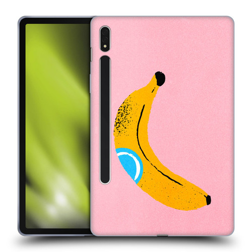 Ayeyokp Pop Banana Pop Art Soft Gel Case for Samsung Galaxy Tab S8