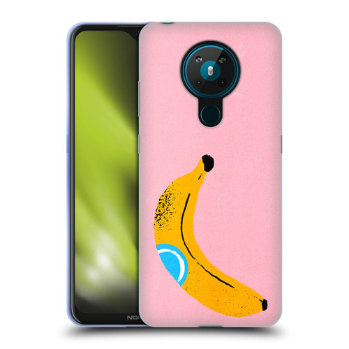 Ayeyokp Pop Banana Pop Art Soft Gel Case for Nokia 5.3