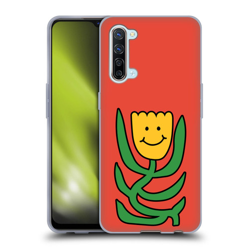 Ayeyokp Pop Flower Of Joy Red Soft Gel Case for OPPO Find X2 Lite 5G