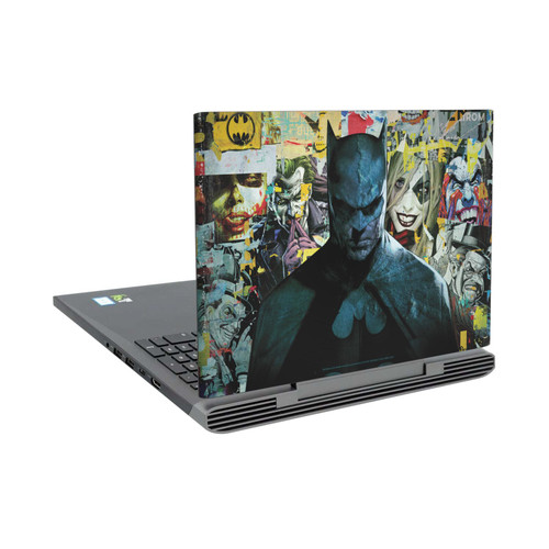 Batman DC Comics Logos And Comic Book Torn Collage Vinyl Sticker Skin Decal Cover for Dell Inspiron 15 7000 P65F