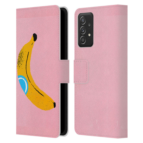 Ayeyokp Pop Banana Pop Art Leather Book Wallet Case Cover For Samsung Galaxy A52 / A52s / 5G (2021)