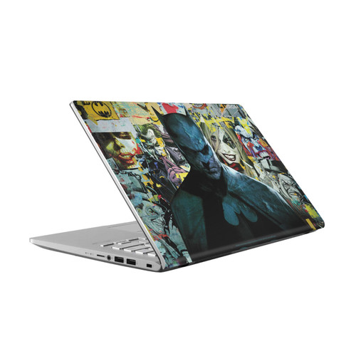 Batman DC Comics Logos And Comic Book Torn Collage Vinyl Sticker Skin Decal Cover for Asus Vivobook 14 X409FA-EK555T