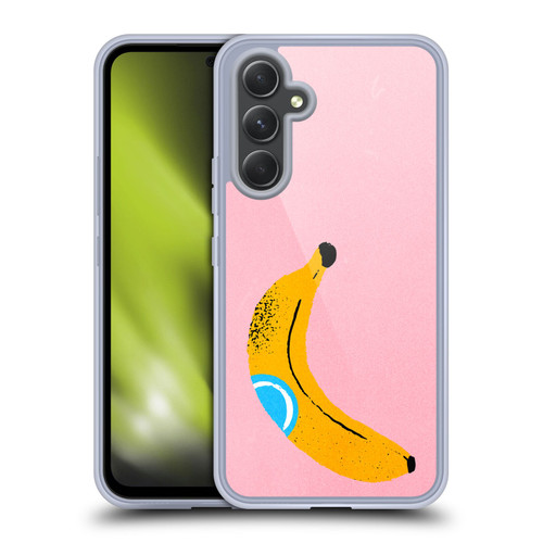 Ayeyokp Pop Banana Pop Art Soft Gel Case for Samsung Galaxy A54 5G